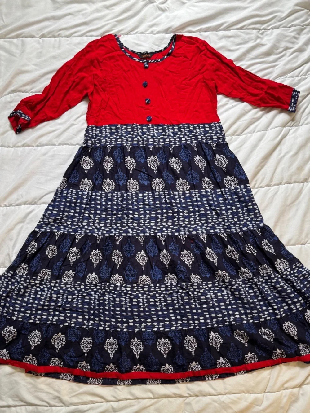 Anarkali Kurti set 100% cotton Kurti